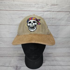 Vintage Treasure Island At The Mirage Adjustable Hat Cap Las Vegas Tan